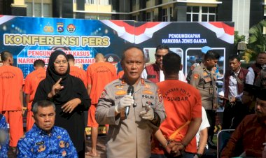 Ancaman Serius Narkoba, Polda Sumbar Ungkap 37 Kasus dan Tangkap 56 Tersangka
