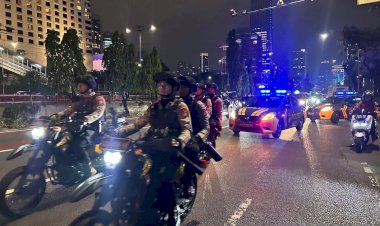 Polda Metro Jaya Patroli Skala Besar di Jaksel, Jamin Keamanan Warga