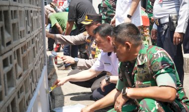 Dandim 0502/JU: Kegiatan Bersih-bersih Lingkungan Perkuat Sinergi TNI-Polri, Pemkot dan Warga Masyarakat