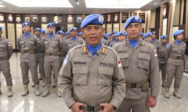 Indonesia Kirim 140 Personel FPU 7 ke Afrika Tengah untuk Misi Perdamaian PBB