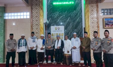 Cooling System, Polisi Ajak Warga Satu Jam Mengaji Bersama di Masjid Al Ikhlas Pamulang