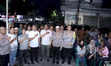 Ciptakan Lingkungan Aman, Polda Metro Jaya dan Polres Tanjung Priok Dengarkan Curhat Warga Muara Angke