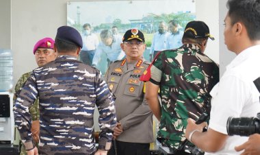 Polres Metro Jakut Gelar Pengamanan Presiden RI dalam Rangka Kunjungan Kerja ke Kolinlamil Jakarta Utara