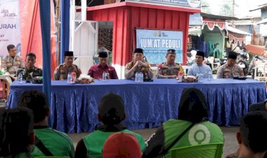 Kapolres Metro Jakarta Pusat Resmikan Gerai Rakyat Mart: 