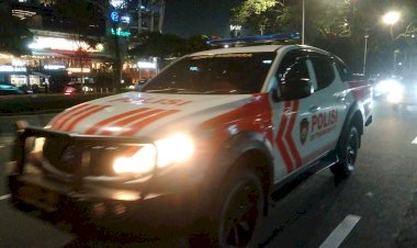 Jaga Jakarta Kondusif, Polda Metro Jaya Gelar Patroli Gabungan di Malam Hari