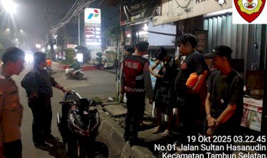 Patroli Mobile Polsek Tambun Selatan Sita 4 Motor Diduga untuk Balap Liar, Keributan Warga di Griya Asri 2 Berhasil Diredam