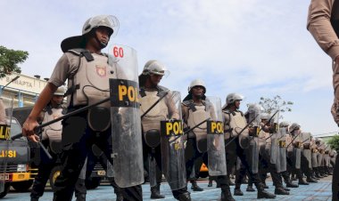 Kapolres Metro Bekasi Cek Latihan Dalmas, Tegaskan Kesiapan Personel Hadapi Dinamika Kamtibmas