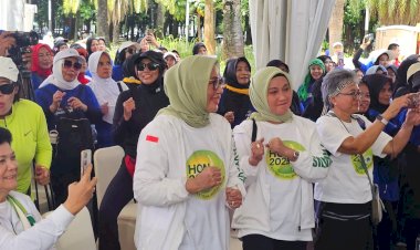 Purnomo Yusgiantoro Bersama Perwatusi Canangkan Gerakan Indonesia Peduli Osteoporosis 2025 di GBK