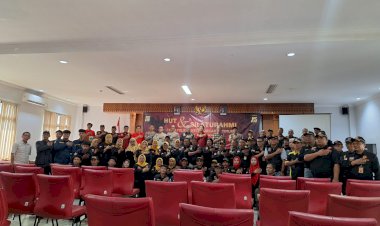 Kapolsek Makasar Hadiri HUT dan Silaturahmi FKPM Polres Metro Jakarta Timur