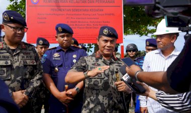 KKP Hentikan Pemanfaatan Ruang Laut Tak Berizin di Sorong Papua