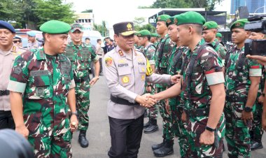 Pimpin Apel Kesiapsiagaan Bencana, Kapolda Metro Jaya: Personel Harus Tanggap, Cepat, Responsif, Dan Humanis