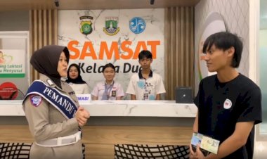 Pelayanan Samsat Kelapa Dua Tangerang Tuai Apresiasi Warga: Cepat, Ramah, dan Efisien