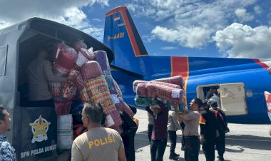 Bantuan Logistik Terus Mengalir, Polda Sumut Pastikan Distribusi Aman dan Tepat Sasaran ke Wilayah Terdampak Bencana