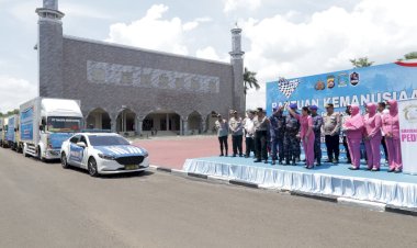 Polda Banten dan Bhayangkari Daerah Banten Berangkatkan Bantuan Kemanusiaan untuk Aceh, Sumut, dan Sumbar