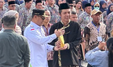 Kukar dan Bontang Terbaik di Kaltim Wagub Pimpin Hari Bakti PU