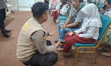 Polda Metro Jaya Dampingi Siswa SDN 01 Kalibaru Pulih dari Trauma Usai Insiden Kecelakaan