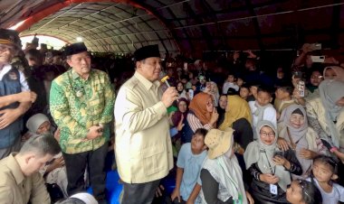 Prabowo di Bener Meriah: Pemerintah Siapkan Rencana Penggantian Rumah Warga Terdampak