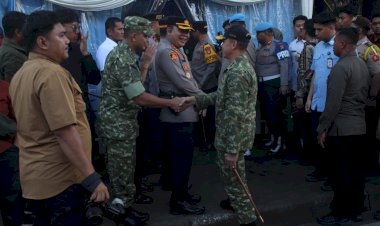 Dandim 0501/JP Bersama Forkopimda Yakinkan Pelaksanaan Ibadah Natal di Wilayah Jakarta Pusat Aman dan Kondusif