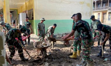 Jelang Semester Baru, Pembersihan Sekolah di Pidie Jaya hingga Aceh Tamiang Dikebut