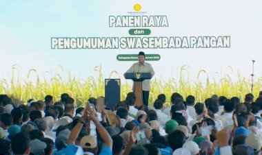 Prabowo Bangga Swasembada Pangan Tercapai dalam Setahun: Kita Berdiri di Atas Kaki Sendiri