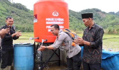 Air Kembali Mengalir, Harapan Tumbuh: Sumur Bor Kapolda Aceh Jadi Sumber Kehidupan Warga Terdampak Bencana di Aceh Tengah