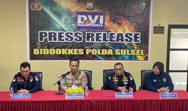 Tim DVI Polri Lakukan Tahap Awal Identifikasi 10 Korban Kecelakaan Pesawat ATR 42-500