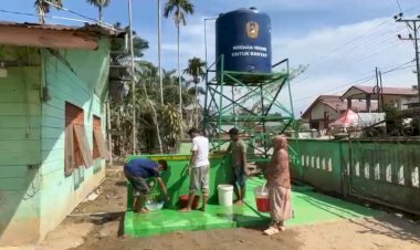 Air Kini Mengucur di Berbagai Titik di Aceh Tamiang Berkat Sumur Bor Dibangun TNI AD