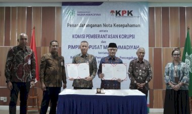 PP Muhammadiyah–KPK Teken MoU Antikorupsi, UMC Siap Perkuat Pendidikan Integritas