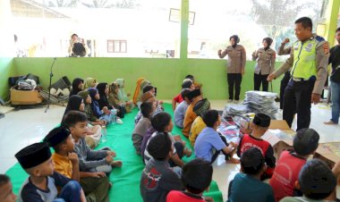 Dari Kepedulian untuk Masa Depan: Polri–Universitas Jambi Bantu Pelajar Aceh Tamiang