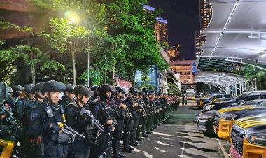 Patroli Gabungan Brimob–Perintis Jaktim Amankan Remaja Bawa Sajam di Kayu Manis