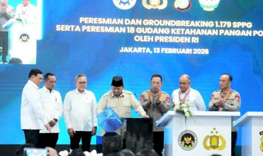 Presiden Prabowo Anugerahkan Bintang Jasa dan Satyalancana Wira Karya Kppada Penggerak MBG dan Rantai Pasok SPPG Polri