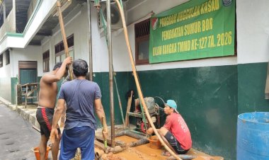 Masuk Hari ke-12, Satgas TMMD Kebutan Pembangunan Sumur Bor di Sukamaju
