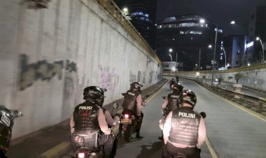 Tim Patroli Perintis Presisi Amankan 4 Orang Penjual Tramadol di Tanah Abang