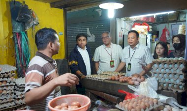 Ditreskrimsus Polda Metro Cek Harga dan Stok Sembako di Rawamangun Jelang Lebaran