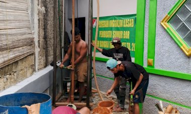 Di Bawah Langit Cerah, TMMD Kodim 0508/Depok Hadirkan Harapan Air Bersih untuk Warga