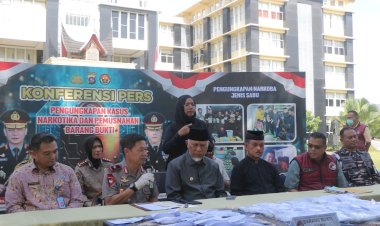 Sepanjang Februari 2026, Polda Sumbar Gagalkan Peredaran 6,4 Kg Sabu, Puluhan Ribu Jiwa Terselamatkan