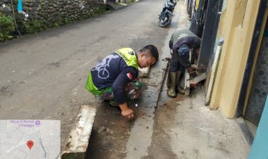 Program TMMD Percepat Infrastruktur Lingkungan, Drainase 200 Meter Dikerjakan