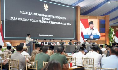 Momen Hangat Prabowo Buka Bersama dengan Ketum MUI hingga Muhammadiyah di Istana Merdeka