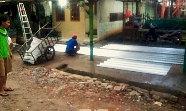 TMMD Kodim 0508/Depok Rehab MCK Warga, Progres Pekerjaan Capai 45 Persen