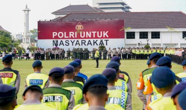 Polda Jateng Laksanakan Gelar Pasukan Ops Ketupat Candi 2026, Siapkan Beragam Layanan Humanis Selama Mudik Lebaran
