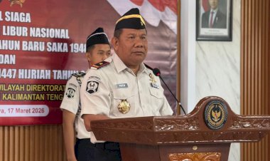 Kakanwil Ditjenpas Kalteng Pimpin Apel Siaga, Pengamanan Lapas dan Rutan Diperketat Hadapi Libur Nyepi-Idul Fitri