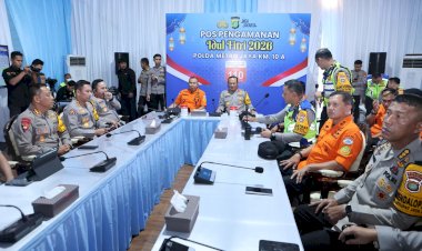 Kapolda Metro Jaya Hingga Kepala Basarnas Cek Pos Pelayanan Pengamanan Cikunir, Pastikan Arus Mudik Aman dan Lancar