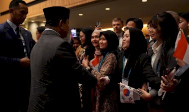 Dapat Semangat dari Prabowo, Mahasiswa Indonesia di Korea: Thoughtful! Memotivasi Saya Berkontribusi bagi Indonesia