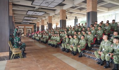 Bekali Calon Danyon dan Danki, Kasad: Selesaikan Tugas dengan Kinerja Terbaik