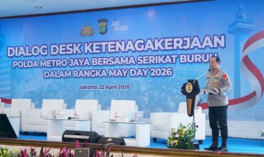 Polda Metro Jaya Gelar Dialog Desk Ketenagakerjaan, Serap Aspirasi Buruh Secara Langsung