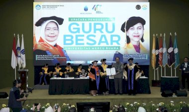 Mercu Buana Kukuhkan Dua Guru Besar Perempuan di Hari Kartini