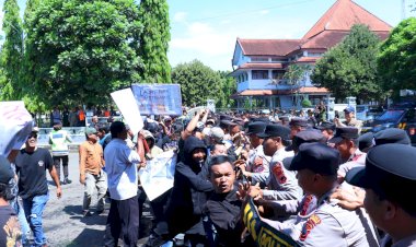 Simulasi Sispamkota, Ratusan Personel Siaga Amankan Pekalongan