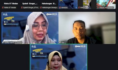 UT Medan Perkuat Kemandirian Mahasiswa Lewat Workshop Tugas Daring