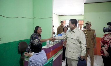 Dari Filipina Prabowo Langsung ke Pulau Miangas untuk Cek Fasilitas Kesehatan Masyarakat