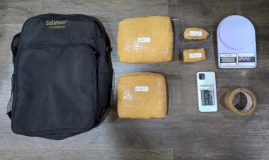 Polda Metro Jaya Mengagalkan Peredaran 2Kg Ganja di Jakarta Timur